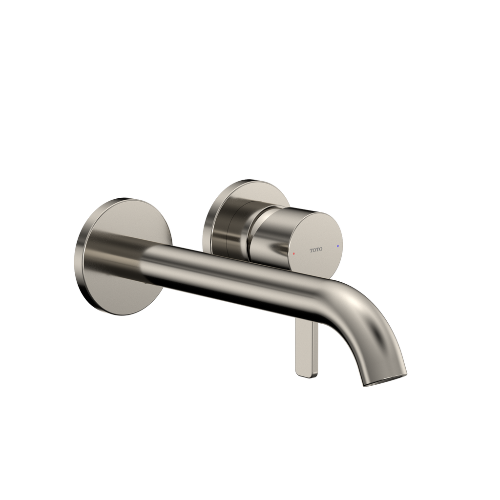 TOTO TLG11308U#PN Gf 1.2 Gpm Wall-Mount Single-Handle Long Bathroom Faucet With Comfort Glide Technology - Polished Nickel