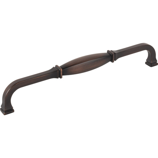 JEFFREY ALEXANDER 278-12DBAC Audrey 12" Center-to-Center Appliance Pull - Brushed Oil Rubbed Bronze