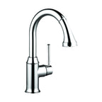 HANSGROHE 04216000 Talis C Prep Kitchen Faucet, 2-Spray Pull-Down, 1.75 GPM - Chrome