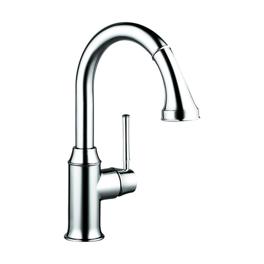 HANSGROHE 04216000 Talis C Prep Kitchen Faucet, 2-Spray Pull-Down, 1.75 GPM - Chrome