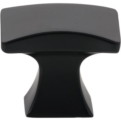 JEFFREY ALEXANDER 767MB Philip 1-1/4" Length Rectangle Knob - Matte Black