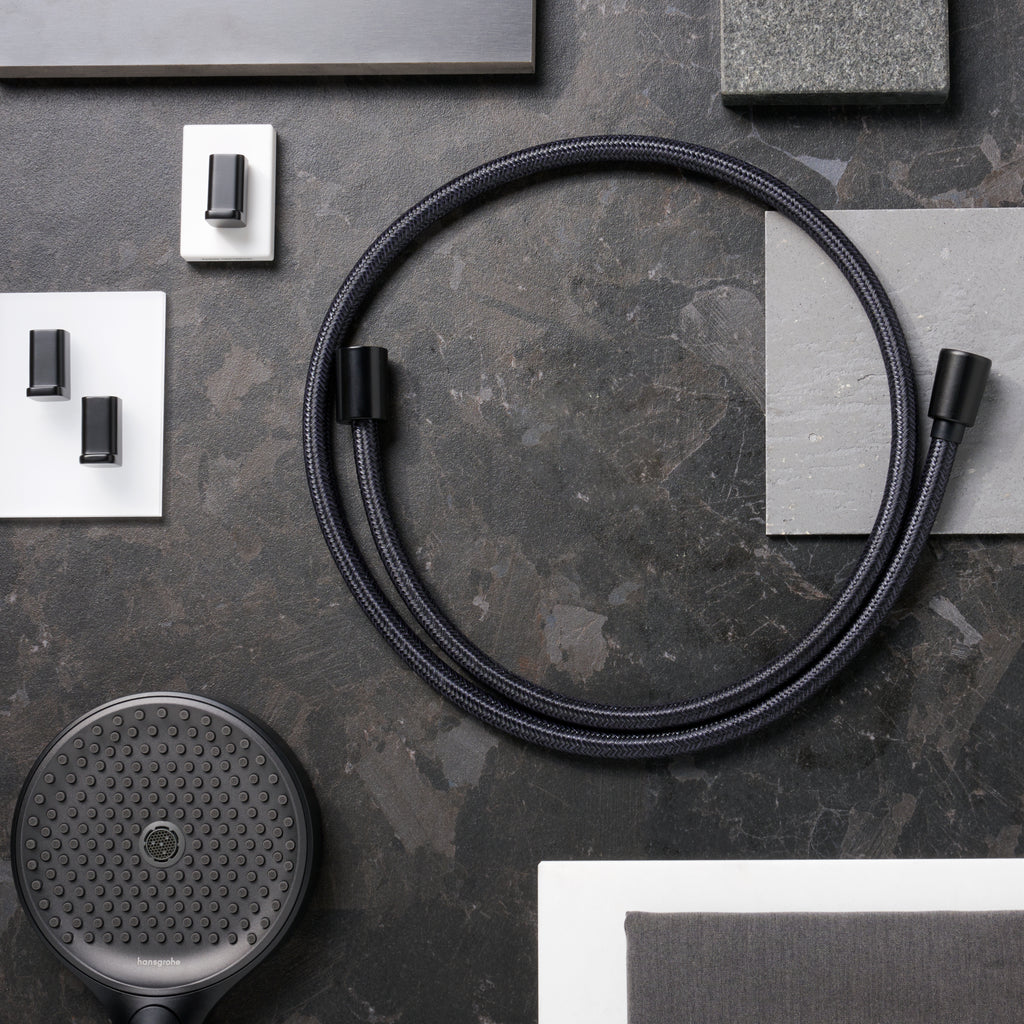 HANSGROHE 28230670 DesignFlex Textile Handshower Hose, 80" - Matte Black