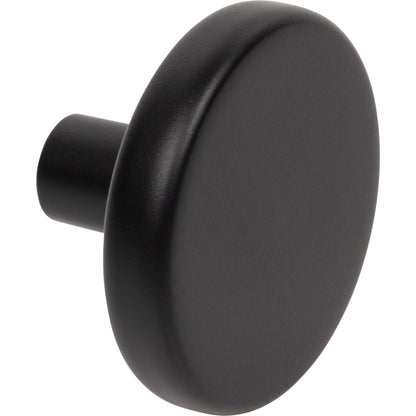 ELEMENTS 105L-MB Gibson 1-5/8" Diameter Mushroom Knob - Matte Black