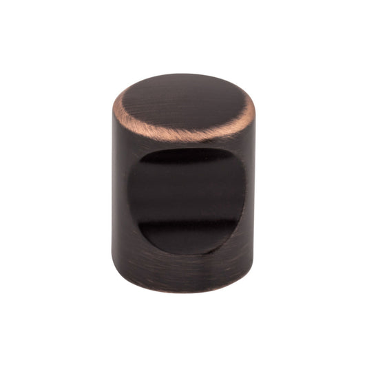 TOP KNOBS M1860 Indent 3/4" Diameter Round Knob - Tuscan Bronze