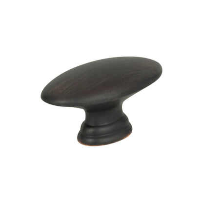 ATLAS A817-VB Egg 1 1/2" Length Oval Knob - Venetian Bronze