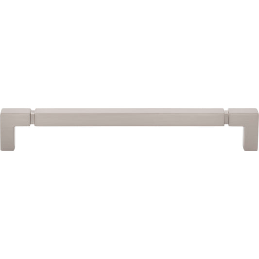 TOP KNOBS TK3224BSN Langston 7 9/16" Center to Center Bar Pull - Brushed Satin Nickel