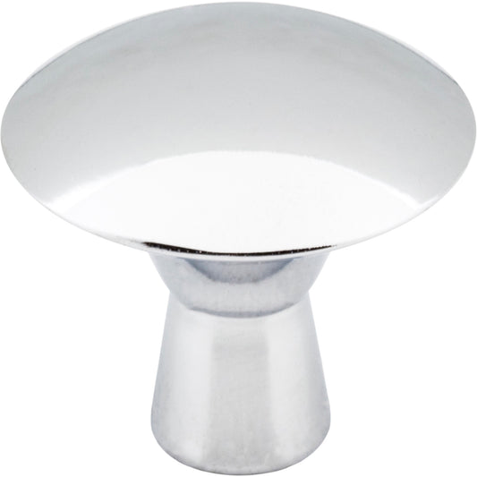 ELEMENTS 988PC Zachary 1-1/16" Diameter Mushroom Knob - Polished Chrome