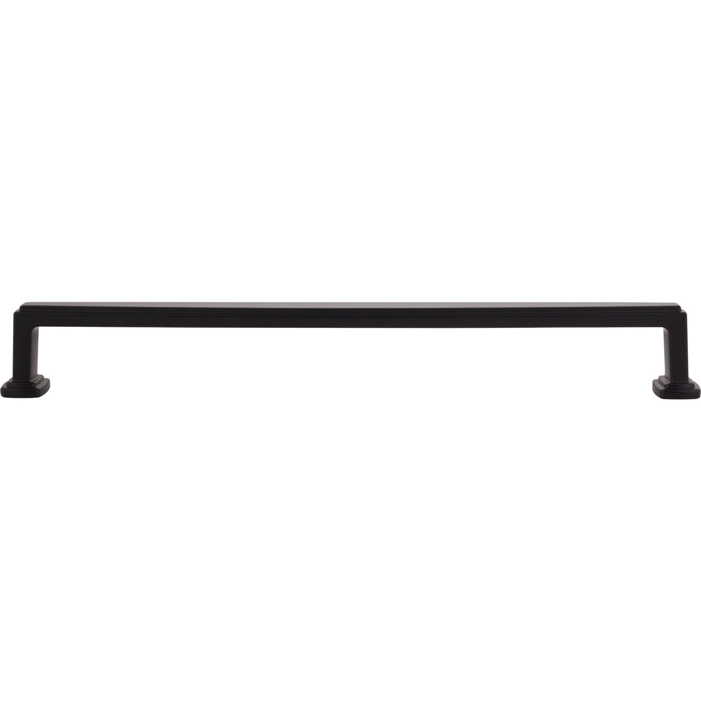 JEFFREY ALEXANDER 171-12MB Richard 12" Center-to-Center Appliance Pull - Matte Black