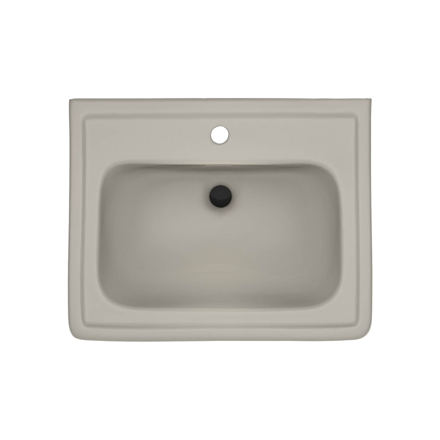 TOTO LPT532N#03 Promenade 24" X 19-1/4" Rectangular Pedestal Bathroom Sink For Single Hole Faucets - Bone