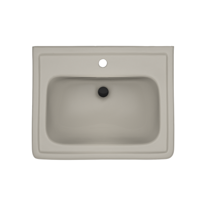 TOTO LPT532N#03 Promenade 24" X 19-1/4" Rectangular Pedestal Bathroom Sink For Single Hole Faucets - Bone