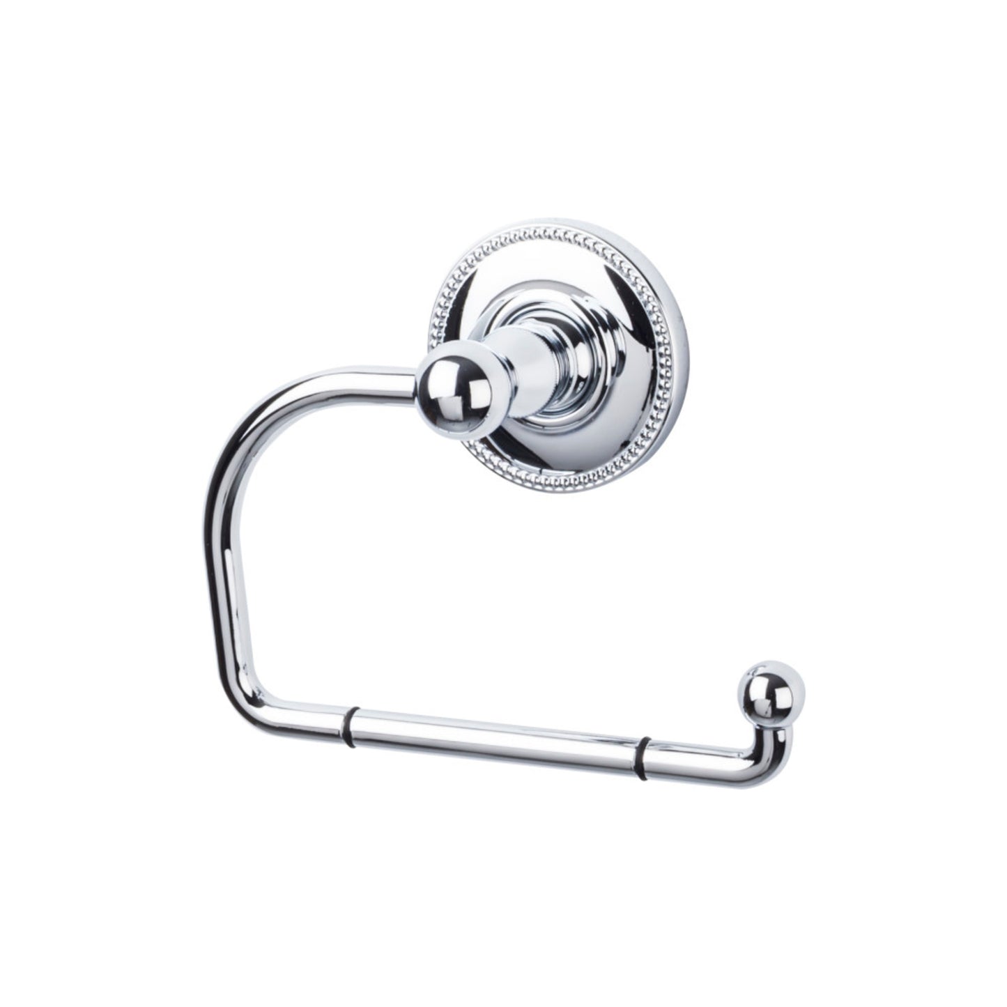 TOP KNOBS ED4PCA TOP BATH (R) Edwardian Bath Wall Mounted Toilet Paper Holder - Polished Chrome