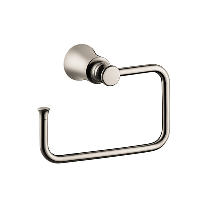 HANSGROHE 04786830 Joleena Towel Ring - Polished Nickel