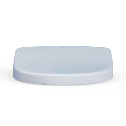 TOTO SW4726AT40#01 Washlet+ S7 Electronic Bidet Toilet Seat With Ewater+ Bowl And Wand Cleaning And Contemporary Lid - Cotton White