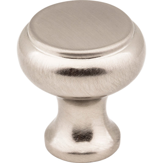 ELEMENTS 3898SN Westbury 1-3/16" Diameter Mushroom Knob - Satin Nickel