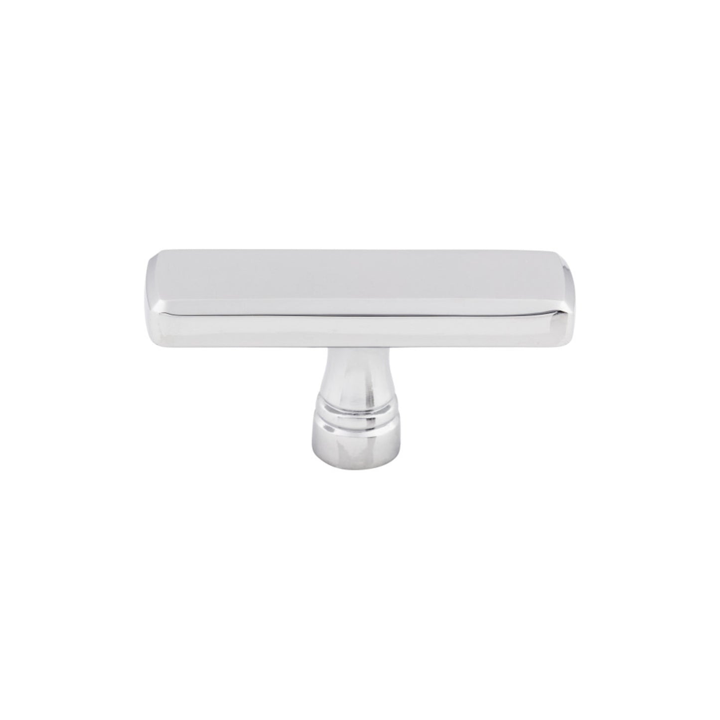 TOP KNOBS TK852PC Kingsbridge 2 3/8" Length Rectangle Knob - Polished Chrome