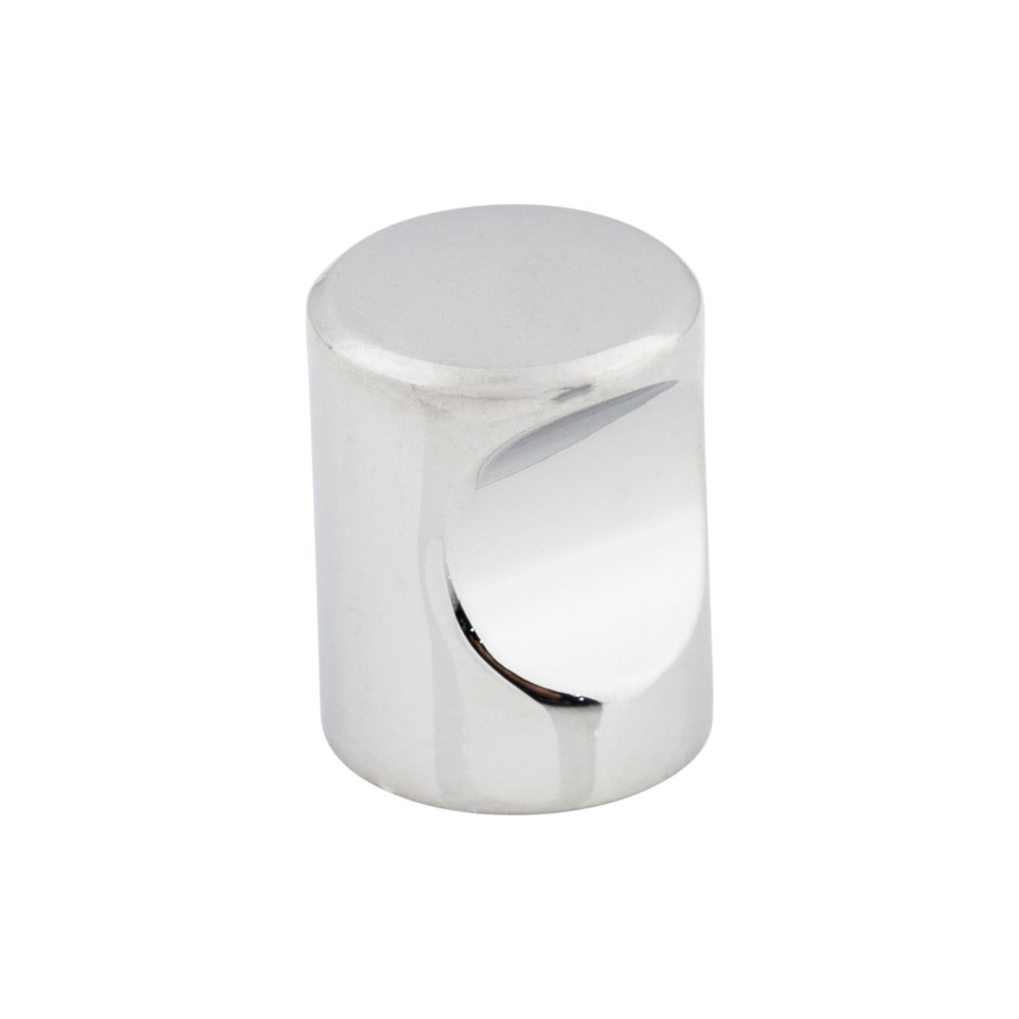 TOP KNOBS M580 Indent 3/4" Diameter Round Knob - Polished Chrome