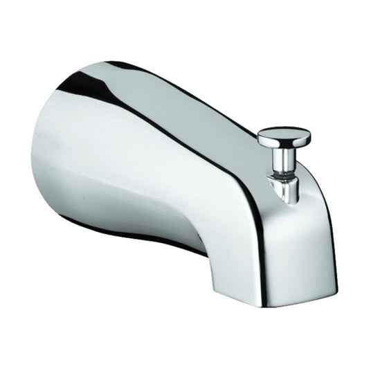 HANSGROHE 06501000 Chrome Commercial Modern Tub Spout