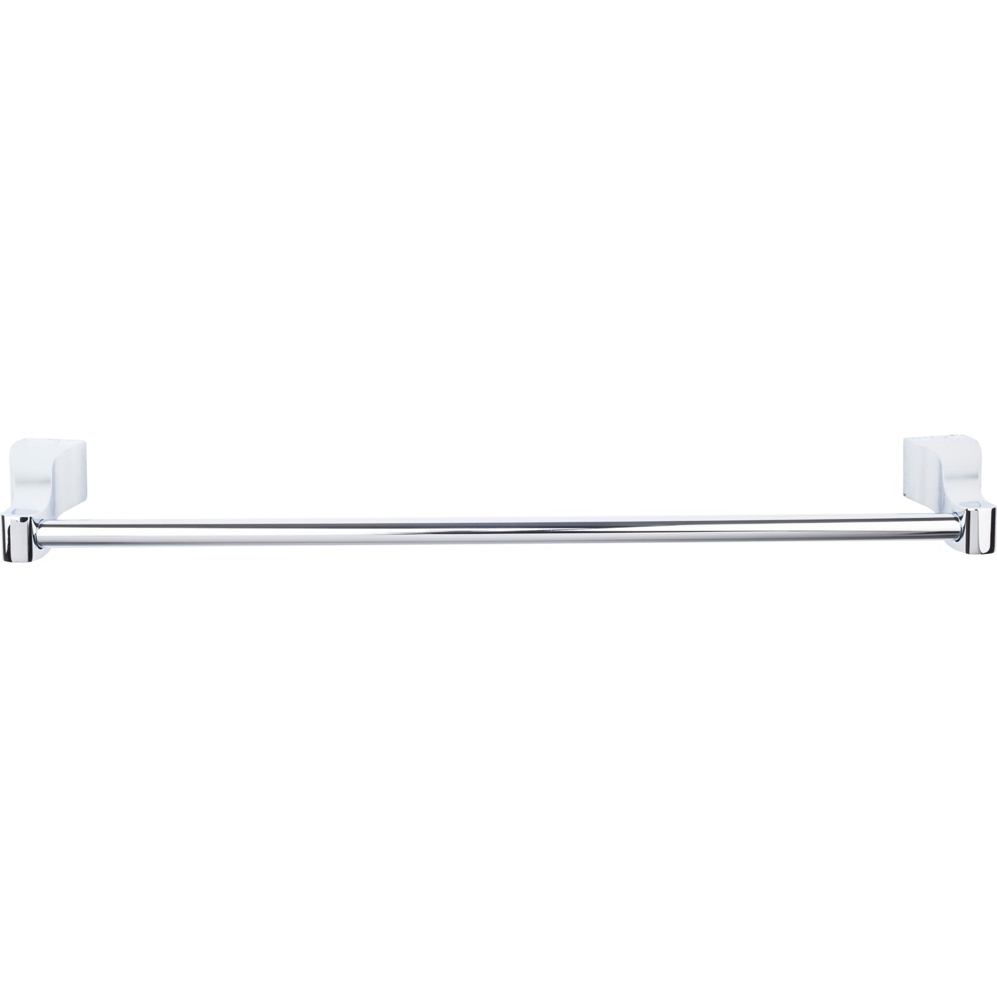 TOP KNOBS AQ8PC Aqua Single 25 1/4" Wall Mounted Towel Bar - Polished Chrome