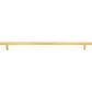 JEFFREY ALEXANDER 845-18BG Dominique 18" Center-to-Center Appliance Pull - Brushed Gold