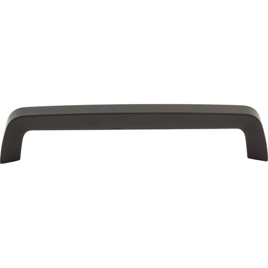 TOP KNOBS M1171 Tapered Bar 6 5/16" Center to Center Bar Pull - Flat Black