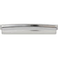 JEFFREY ALEXANDER 141-192PC Renzo 192 mm Center-to-Center Cup/Bin Pull - Polished Chrome