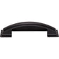 JEFFREY ALEXANDER 436-96MB Annadale 96 mm Center-to-Center Cup/Bin Pull - Matte Black