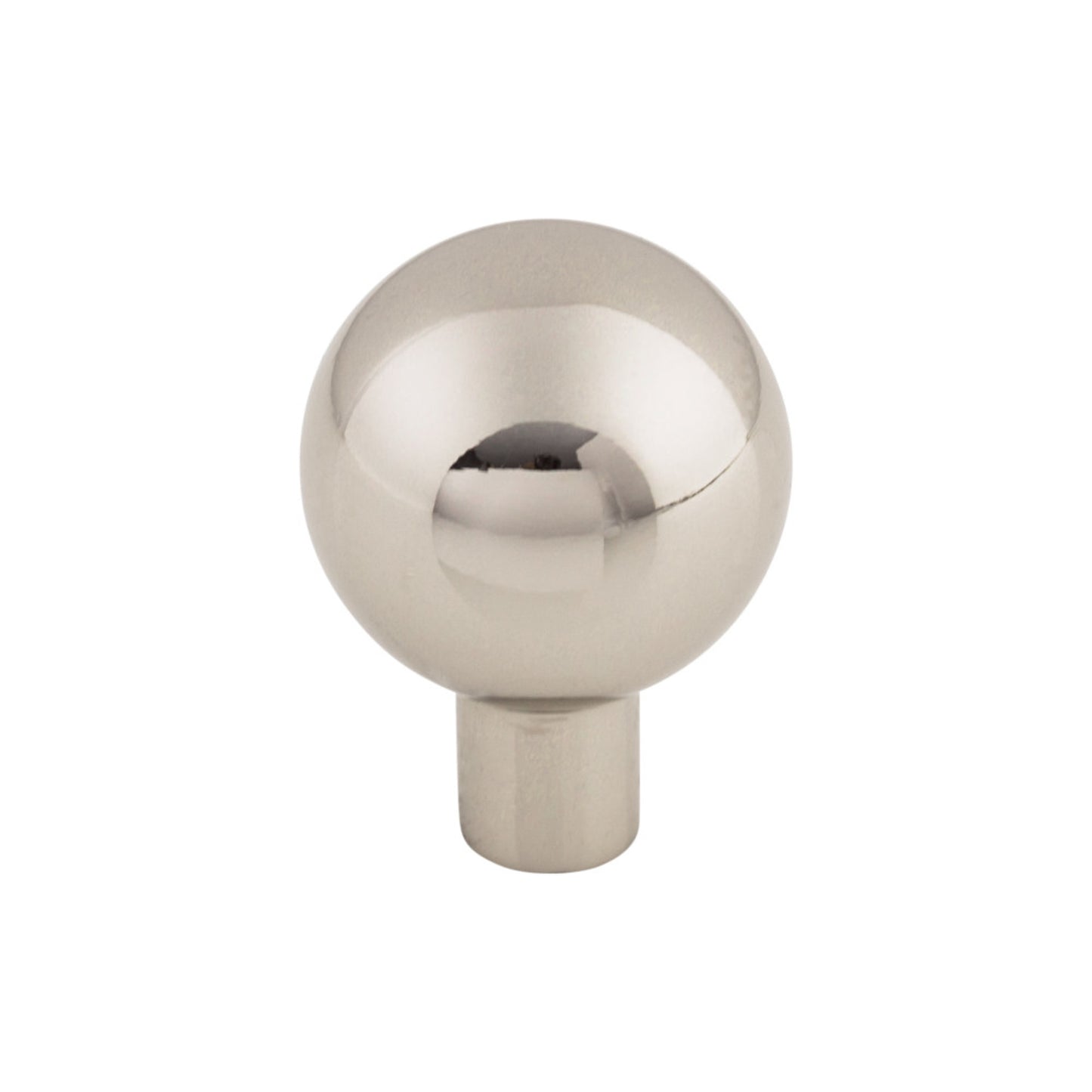 TOP KNOBS TK761PN Brookline 1" Diameter Round Knob - Polished Nickel