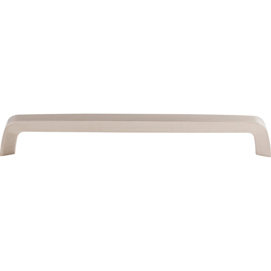 TOP KNOBS M2107 Tapered Bar 8 13/16" Center to Center Bar Pull - Brushed Satin Nickel