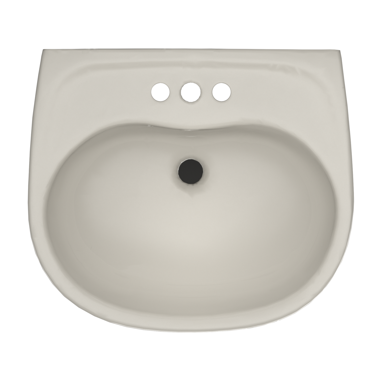 TOTO LHT241.4G#12 Supreme Oval Wall-Mount Bathroom Sink With Cefiontect And Shroud For 4 Inch Center Faucets - Sedona Beige