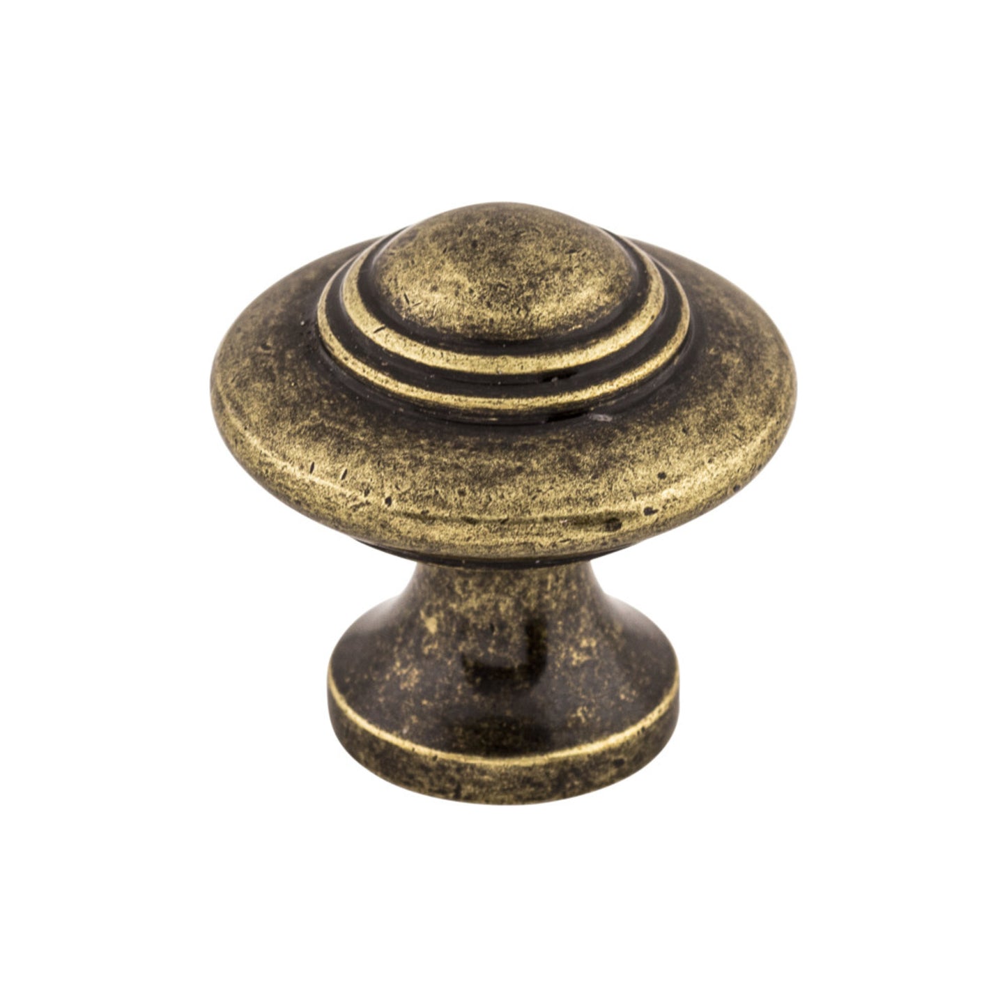 TOP KNOBS M16 Ascot 1 1/4" Diameter Round Knob - German Bronze