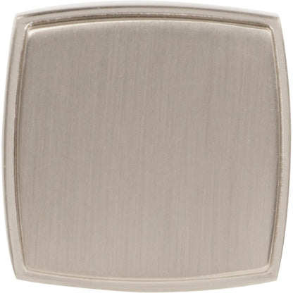 JEFFREY ALEXANDER 141SN Renzo 1-1/4" Diameter Square Knob - Satin Nickel