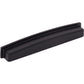 JEFFREY ALEXANDER 141-192MB Renzo 192 mm Center-to-Center Cup/Bin Pull - Matte Black