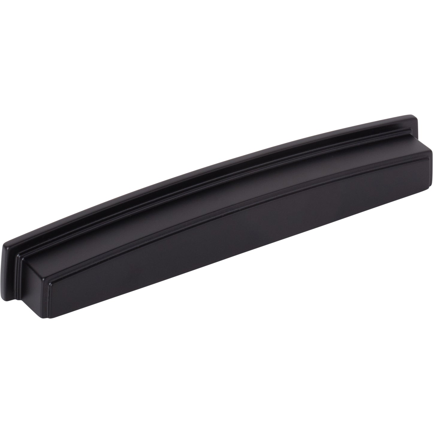 JEFFREY ALEXANDER 141-192MB Renzo 192 mm Center-to-Center Cup/Bin Pull - Matte Black