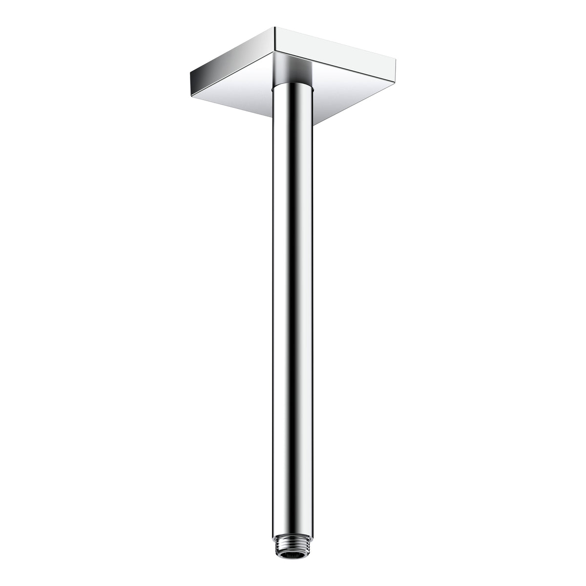 AXOR 26438001 ShowerSolutions Extension Pipe for Ceiling Mount Square, 12" - Chrome