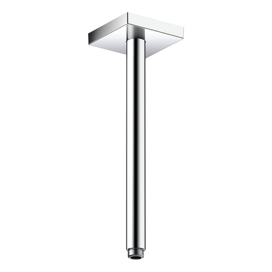 AXOR 26438001 ShowerSolutions Extension Pipe for Ceiling Mount Square, 12" - Chrome