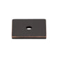 TOP KNOBS TK94TB Square Knob Backplate - Tuscan Bronze