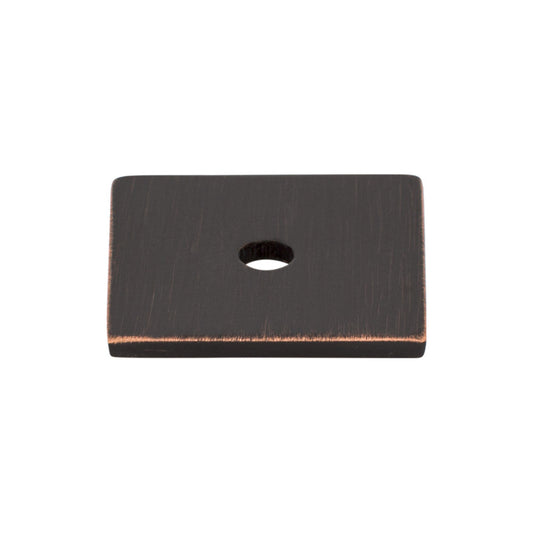 TOP KNOBS TK94TB Square Knob Backplate - Tuscan Bronze