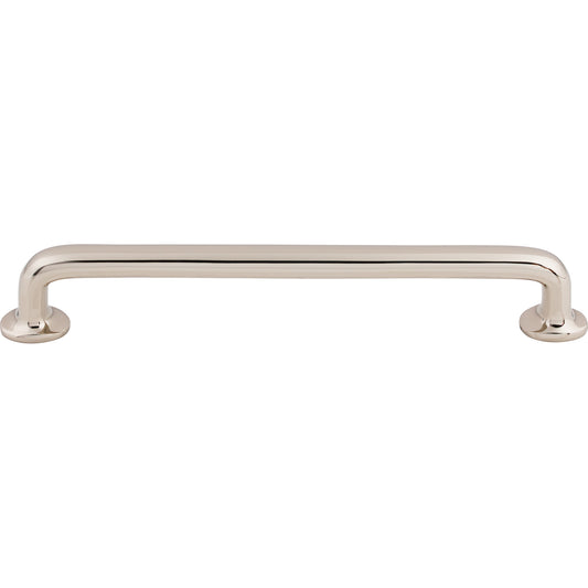 TOP KNOBS M1995 Aspen II Rounded 9" Center to Center Bar Pull - Polished Nickel