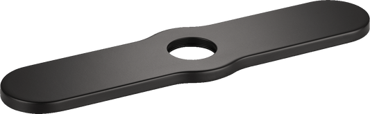 HANSGROHE 04797670 Joleena Base Plate for Single-Hole Kitchen Faucets, 10" - Matte Black