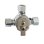 TOTO TEL113-D20EM#CP Helix Ecopower 0.35 Gpm Electronic Touchless Sensor Bathroom Faucet With Mixing Valve - Polished Chrome