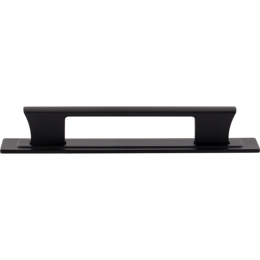 ATLAS A6003-BL Zander 5 1/16" Center to Center Bar Pull - Matte Black