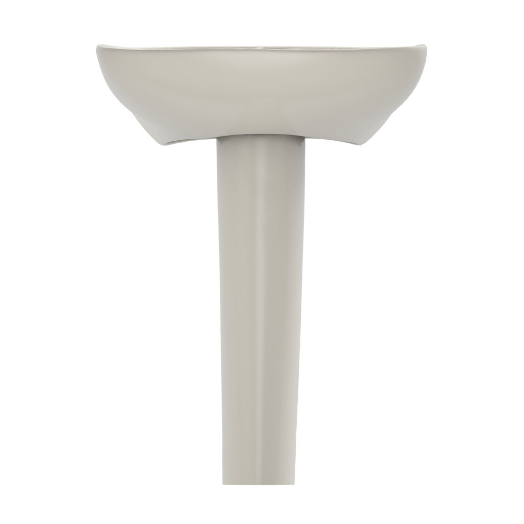 TOTO LPT242G#12 Prominence Oval Basin Pedestal Bathroom Sink With Cefiontect For Single Hole Faucets - Sedona Beige