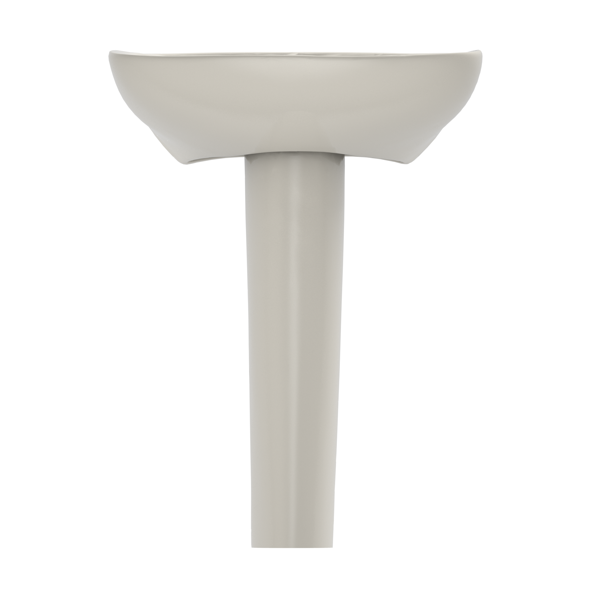 TOTO LPT242.8G#12 Prominence Oval Basin Pedestal Bathroom Sink With Cefiontect For 8 Inch Center Faucets - Sedona Beige