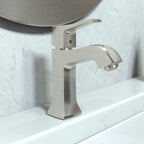 HANSGROHE 31075821 Metris C Single-Hole Faucet 100 with Pop-Up Drain, 1.2 GPM - Brushed Nickel