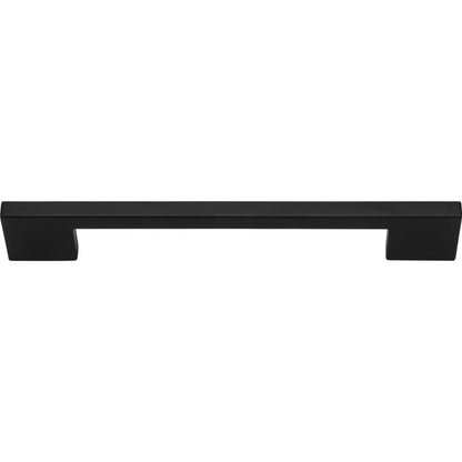 ATLAS A826-BL Thin Square 7 9/16" Center to Center Bar Pull - Matte Black