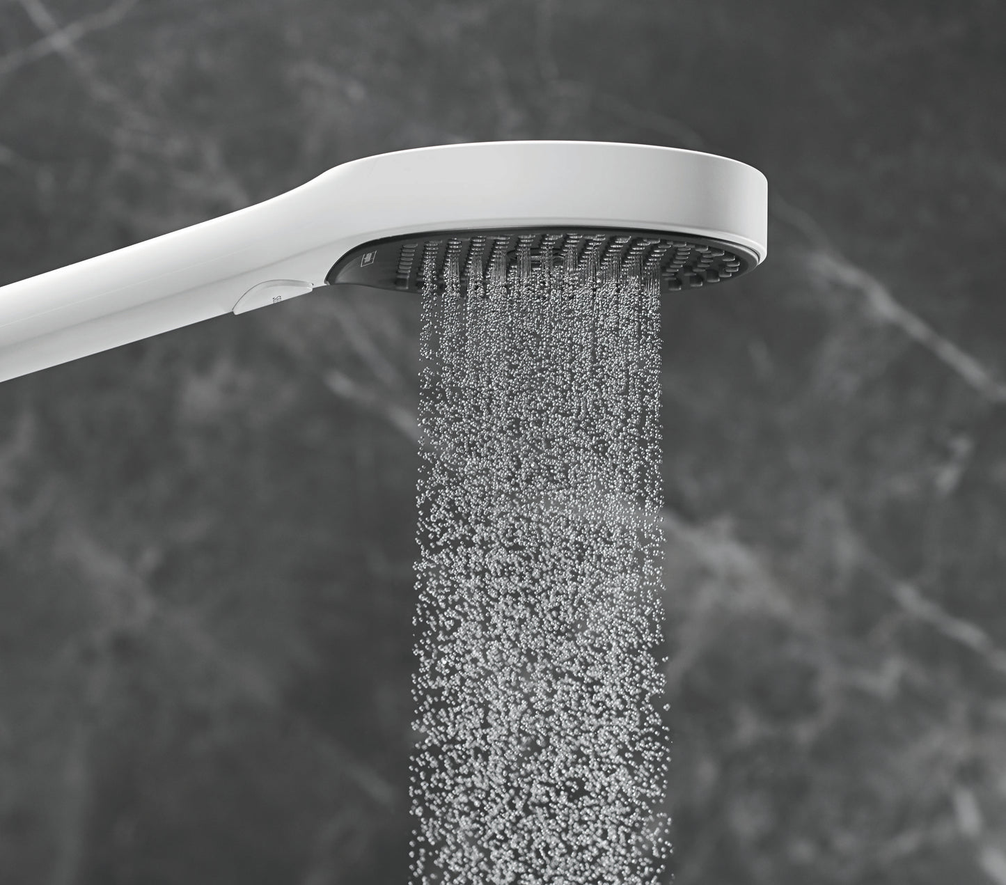 HANSGROHE 26864701 Rainfinity Handshower 130 3-Jet, 2.5 GPM - Matte White