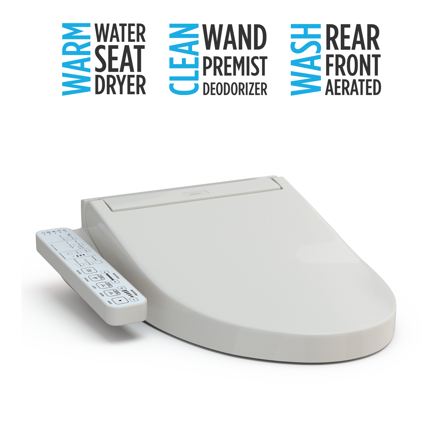 TOTO SW3074#12 WASHLET C2 Electronic Bidet Toilet Seat with PREMIST and EWATER+ Wand Cleaning , Sedona Beige