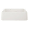 BLANCO 402324 Ikon Ikon SILGRANIT 33" Double Bowl Apron-Front Farmhouse Sink with Low Divide - White in White