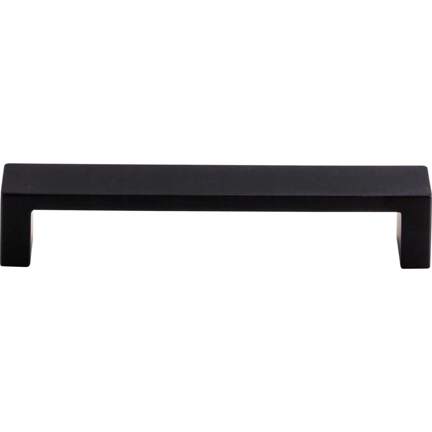 TOP KNOBS TK251BLK Modern Metro 5" Center to Center Bar Pull - Flat Black