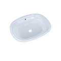 TOTO LT481G#01 Maris 20-5/16" X 15-9/16" Oval Undermount Bathroom Sink With Cefiontect - Cotton White